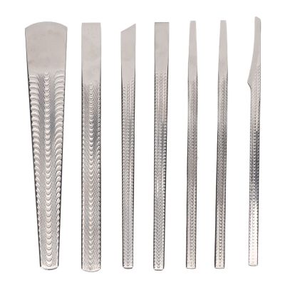 7Pcs Professional Pedicure Knife Set with Case - Exfoliating Scraper for Ingrown Nails, Corns, Calluses, Cuticles - Steel