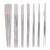 7Pcs Professional Pedicure Knife Set with Case - Exfoliating Scraper for Ingrown Nails, Corns, Calluses, Cuticles - Steel view 1