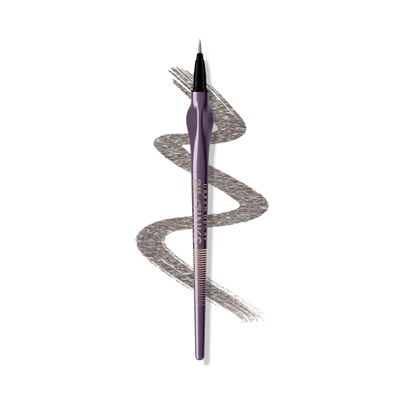 URBAN DECAY 24/7 Inks Liquid Eyeliner Pen (Oil Slick - Gunmetal Shimmer, Brush Tip Eye Liner), Water-Resistant, Smudge-Resistant, Vibrant Colored Liner, Ergonomic Precision Grip, Vegan - 0.01 fl oz