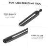 Mikinona 8pcs Hair Bun Maker Tool Donuts Hair Accessories for Easy Styling Braiding Kit for Elegant Updos and Daily Looks view 2