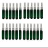 Natural Farms 1 oz Green Boston BPA FREE Bottles - 24 Pack Empty Refillable Containers - Essential Oils Cleaning Products - Aromatherapy | White Fine Mist Sprayers - Made in the USA view 1
