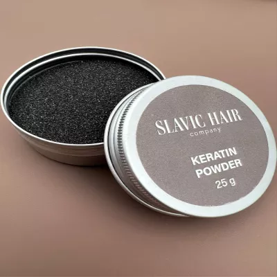 0.9 OZ Italian Keratin Glue for Hair Extensions Hot Fusion Flat/Nail/U/I Tip Powder (Black)