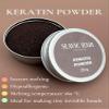 0.9 OZ Italian Keratin Glue for Hair Extensions Hot Fusion Flat/Nail/U/I Tip Powder (Dark Brown) view 2