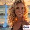 The Hair Doctor Handle Comb with silky smooth rotating teeth reduces hair breakage and hair loss (30 Stainless Teeth, Ice Blue) view 2