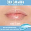HUDA BEAUTY Silk Balm Icy Cryo-Plumping Lip Balm Frost view 2