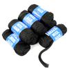 Brazilian Wool Hair Yarn for Braids 100% Brazilian Wool Hair Acrylic Yarn for African Braids/Spring Twist/Faux Locs/Wraps with Crochet Hook(8 Roll, Natural Black) view 3