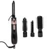 Pongnas Curling Iron Brush, 4in1 Automatic Hair Curler Multifunction 2 Temperature Ceramic Heating Hair Curler Hot Brush Curling Wands view 1