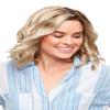 Julianne Lite Avg cap Color FS6/30/27 Toffee Truffle - Jon Renau Wigs 12" Shoulder Length Synthetic Density Cap Front Monofilament Top Invisible Hairline Bundle MaxWigs Hairloss Booklet view 1