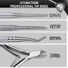 Teenitor Ingrown Toenail Tool, Pedicure Tools for Feet, Stainless Steel Ingrown Toenail Clippers, Ingrown Toenail File and Lifters view 2