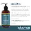 Aleavia  Microbiome Friendly Hand Wash  Citrus & Sea Kelp Microbiome Friendly Cleanser  Vegan, Plant-Based Formula Packed with Prebiotics  8 oz. view 2