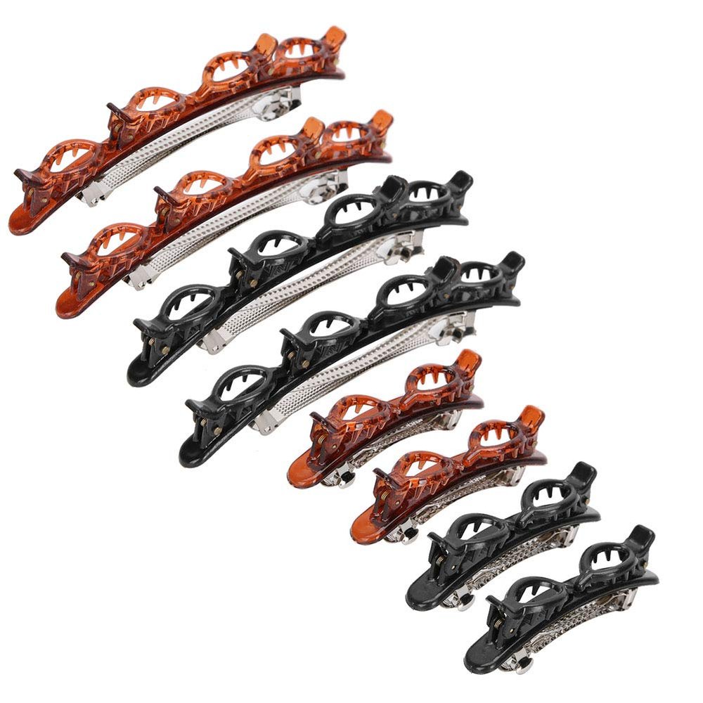 Pongnas 8pcs Braided Hair Clips for Women, Bangs Hairstyle Hairpin Set Hair Styling Bangs Clip Hair Tool Accessories