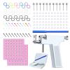 Longbeauty 550pcs Ear Piercing Gun Kit Stainless Steel Body Piercing Tools Studs Earrings Nose Lip Navel Piercing Machine for Home Salon Piercing Needles (White-550pcs) view 1