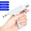 Longbeauty 550pcs Ear Piercing Gun Kit Stainless Steel Body Piercing Tools Studs Earrings Nose Lip Navel Piercing Machine for Home Salon Piercing Needles (White-550pcs) view 2