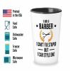 Flairy Land Barber Shot Glass 1.5oz - Barber can style - Hair Cutting Men Comb Salon Scissors Conditioner Blonde Hair Styling view 3