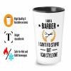 Flairy Land Barber Shot Glass 1.5oz - Barber can style - Hair Cutting Men Comb Salon Scissors Conditioner Blonde Hair Styling view 4