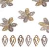 BAIYIYI 30Pcs Drop Shaped Nail Charms 3D Drop-shaped Nail Rhinestones Glitter Nail Gem Gold Sliver AB Nail Art Charms for Girl Women DIY Nail Art Craft Decoration view 3