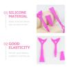 FOMIYES Mascara Guard for Eyelashes Silicone Makeup Applicator Eyelash Shield Tool Lash Shield Applicator Tool for Beginners Professionals view 2