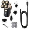 Electric Razor for Men, 5in1 Facial Body Electric Shaver Grooming Kits Electric Wet And Dry Razor Men Beard Rotary Shaving Machine Bald Rechargeable Set view 3