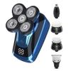 Electric Razor for Men, 5in1 Facial Body Electric Shaver Grooming Kits Electric Wet And Dry Razor Men Beard Rotary Rechargeable Shaving Bald Machine view 1