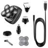 Electric Razor for Men, IPX4 Electric Shaver Grooming Kits Facial Body Electric Wet And Dry Razor Men Beard Rotary Shaving Machine Bald Rechargeable Set view 3