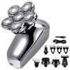 Electric Razor for Men, 6 in 1 Multifunction Rechargeable Electric Men Electric Shaver 6D Floating Heads Low Noise Mens Head Shaver For Men view 1