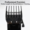 Professional Hair Clipper Attachment Combs Cutting Guides Guards #3170-400, 1/8", 1/4", 3/8", 1/2" Compatible with Most Wahl Standard Full Sized 5 Star Series Magic Clip Senior Hair Clippers (Black) view 4