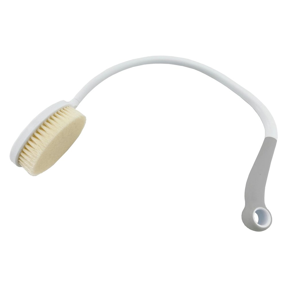MZLOTSZJ Back Bath Brush with u-Shaped Long Curved Back Shower Brush