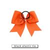 CEELGON Large Cheer Bows Orange Ponytail Holder Girls Elastic Hair Ties 8" 20PCS Hair Accessories for Teens Women Girls Softball Competition Sports Cheerleaders view 3