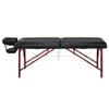 Master Massage 31" Montclair Pro Portable Massage Table Package, Memory Foam Cushioning, Reiki Panels, Shiatsu Cable Release- Tattoo Table, Spa Bed, Facial Bed (Black with Ambient Light) view 4
