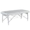 Master Massage 31" Montclair Pro Portable Massage Table Package, Memory Foam Cushioning, Reiki Panels, Shiatsu Cable Release- Tattoo Table, Spa Bed, Facial Bed (White with Ambient Light) view 2