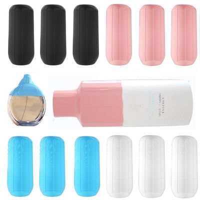 PeaMirmy Reusable Silicone Elastic Sleeves for Leak Proofing for Travel Container in Luggage,Reusable kitchen/Toiletries/ice box Accessories Gadgets for Travel/home