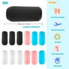 PeaMirmy Reusable Silicone Elastic Sleeves for Leak Proofing for Travel Container in Luggage,Reusable kitchen/Toiletries/ice box Accessories Gadgets for Travel/home view 2