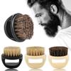 COHEALI Men's Beard Brush Ergonomic Design Portable Boar Bristle Shaving Brush for Grooming and Hairdressing for Home and Salon Use view 2