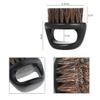 COHEALI Men's Beard Brush Ergonomic Design Portable Boar Bristle Shaving Brush for Grooming and Hairdressing for Home and Salon Use view 4