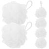 Healeved 6pcs Travel Bathing Wear-Resistant Shower Sponges for Daily Use Soft and Skin-Friendly Loofahs for Exfoliating and Foaming for Home and Travel view 1