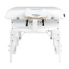 Master Massage Montclair Portable Massage Table, Professional Beauty Physiotherapy Bed Folding Facial Bed Extra Wide Pro Comfort Memory Foam Package with Reiki (White with Ambient Light) view 4