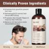 5 in 1 Herbal Anti Hair Thinning Shampoo, 100% Natural Organic Hair Wash Anti Hair Loss Shampoo Infused with Ginger,Ginseng, Polygonum Multiflorum,Regrowth HairCare Treatment For Women Men,Daily Use view 3