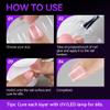 Gelike EC Extra Short Soft Gel Nail Tips Kit for Soak Off Nail Extensions Bundle with 6 in 1 Gel Nail Glue for Clear Acrylic Nails Long Lasting, Curing Needed UV Extension Glue view 3