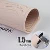 3 pcs Thicken Two sides Microblading Practice Silicon Skin Perfect for Permanent Makeup lip and Microblading Nano brows ombre Brows practice (Pink Skin +Silver Printing) view 4