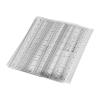 20pcs Eyebrow Template Rule, Transparent Foldable Eyebrow Template Ruler for Home Travel and Beauty Salon, Eyebrow Mapping Kit for Woman Makeup view 1