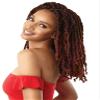 Outre X-Pression Twisted Up Medium Long Length Yaki Synthetic Hair Crochet Braid - WAVY BOMB TWIST 18 (PEBL) view 2