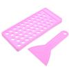FRCOLOR 1set Portable Lipstick Filling Tray of Spatula for Containers Smooth for Home Use Creative Supplies Color view 1