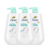 Dove Body Wash 3 Count Sensitive Skin For 24hr Lotion-Soft Skin Moisturizing Skin Cleanser Gentle Hypoallergenic Formula with No Sulfates No Parabens view 1