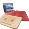 Cassette tape soap bar: old school mixed tape soap valentine's gift, easter gift, stocking stuffer gift soap (red & orange, citrus) view 1