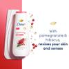 Dove Body Wash Rejuvenating Pomegranate & Hibiscus 4 Count for Renewed, Healthy-Looking Skin Gentle Skin Cleanser with 24hr Renewing MicroMoisture 20 oz view 4