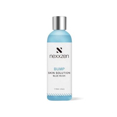 Nexxzen 4oz Bump Skin Solution, Reduces Razor Bumps, Ingrown Hairs, and Redness from Shaving/Waxing, For men and women (Purple Sandalwood)