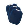 Dock & Bay Reusable Makeup Pads - Face & Skin Cleaner - Ultra Soft, Washable - 3 Pack with Included Wash Bag - (12x10cm) - Nautical Navy view 1