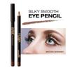 KISS NEW YORK Professional Slim Eye Pencil, Creamy Soft Eye Liner, Smooth Long-Lasting Rich Eyeline Color, Natural Eye Makeup, Water-Resistant (Brown Shimmer) view 3