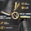 Novah Professional Hair Clippers for Men, Professional Barber Clippers and Trimmer Set, Mens Cordless Hair Clipper for Barbers Haircut Fading Kit Fade - Gold view 2