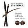 KISS NEW YORK Professional Slim Eye Pencil, Creamy Soft Eye Liner, Smooth Long-Lasting Rich Eyeline Color, Natural Eye Makeup, Water-Resistant (Black Brown) view 4